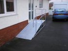 Disabled wheel chair access ramps